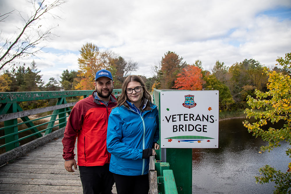 veterans bridge iron bridge ontario