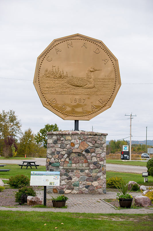 loon dollar monument echo bay