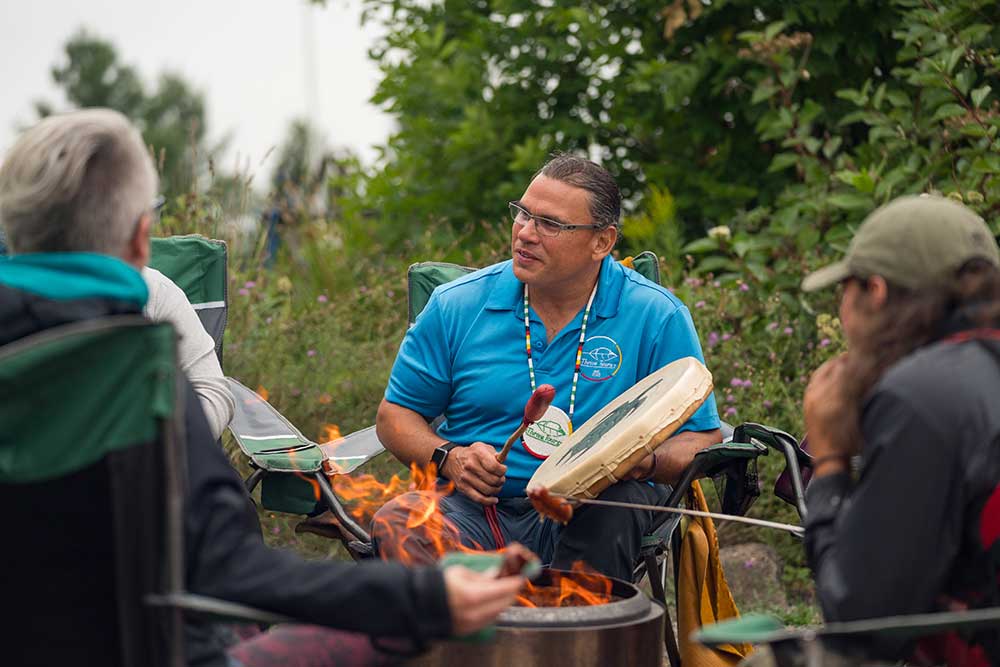 thrive tours indigenous drumming