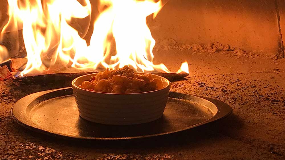 wood-fired mac and cheese