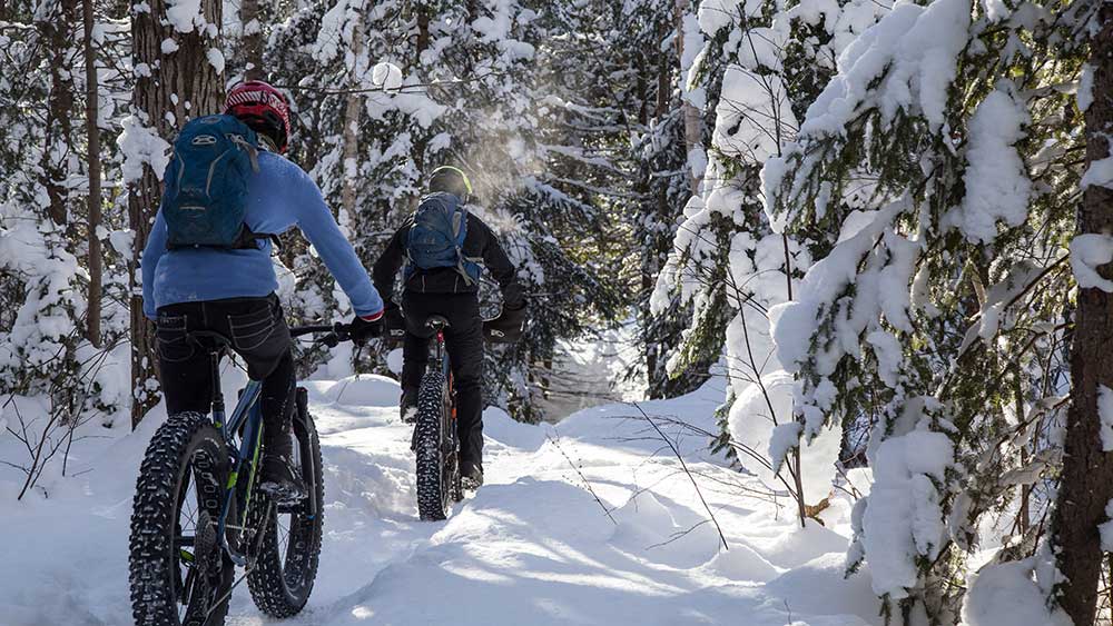 winter fat biking