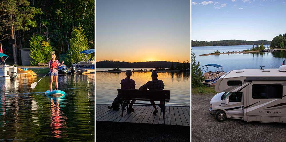elliot lake camping SUP