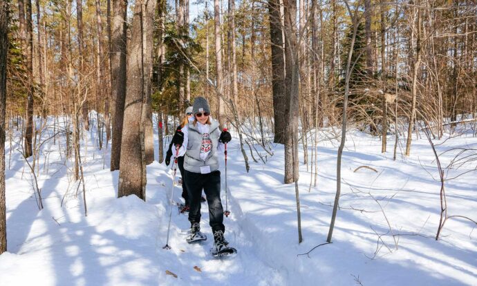 Snowshoeing in Algoma for the Beginner