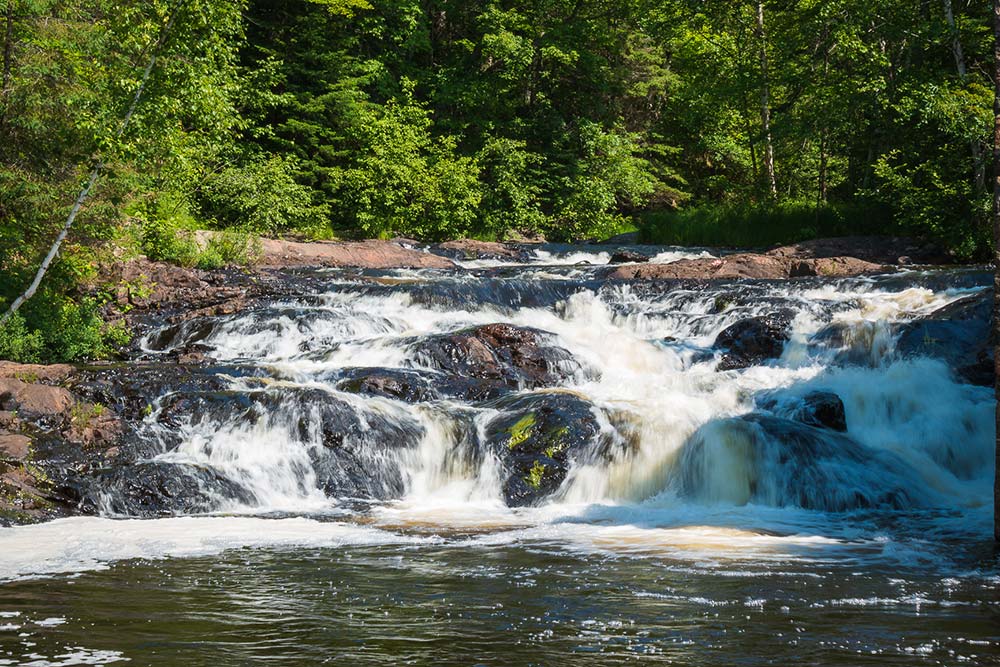 little rapids waterfall