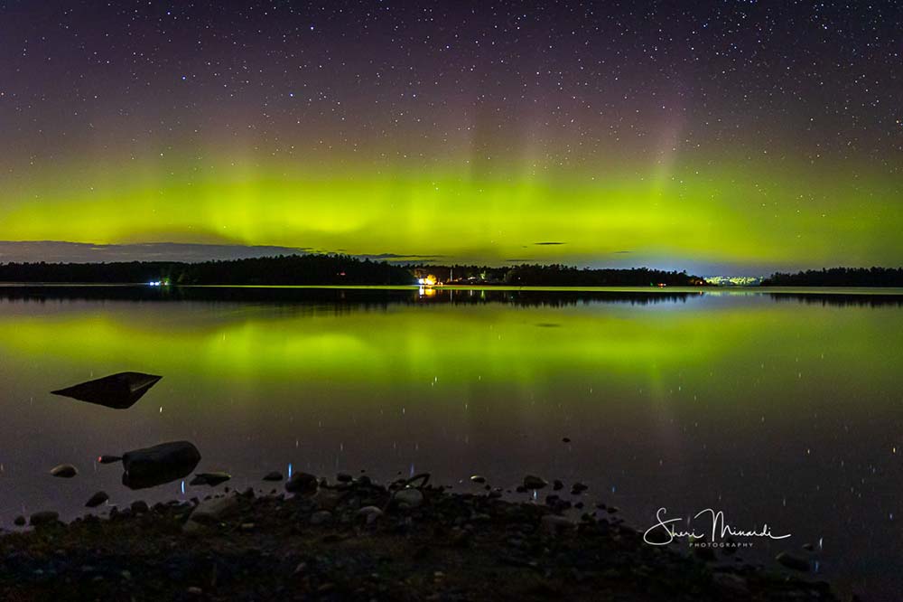 northern lights st. joseph island summer
