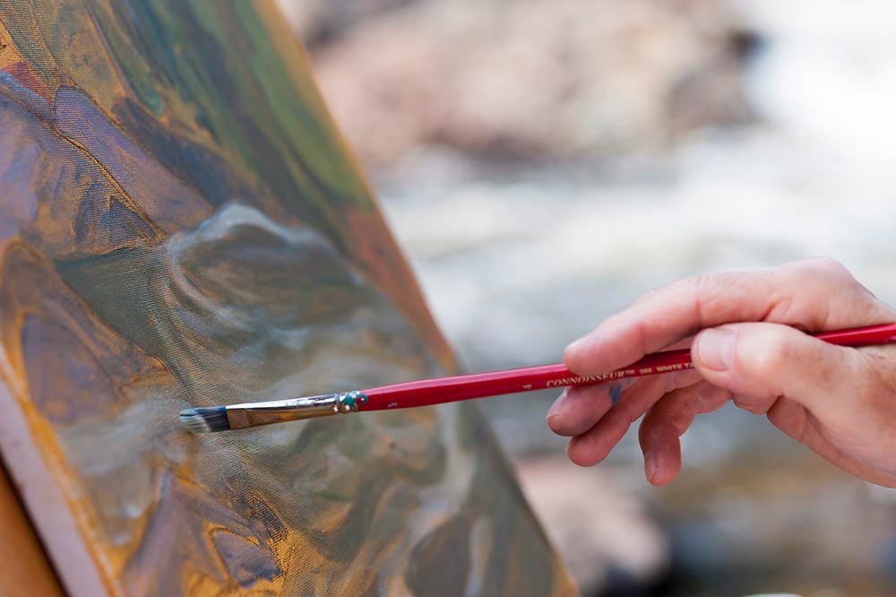 artists brush strokes