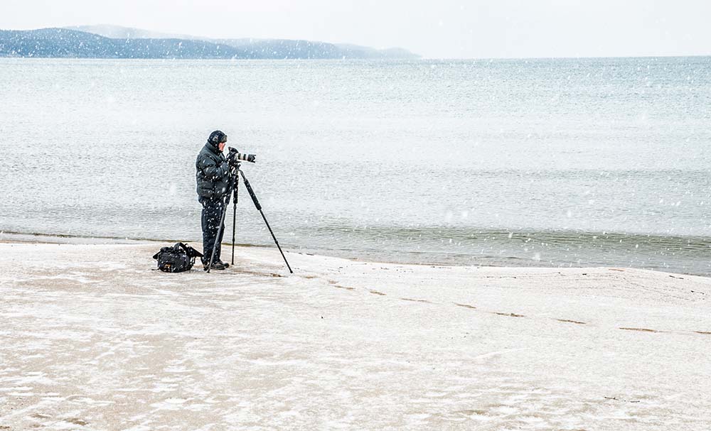 photographing the gales of november lake superior