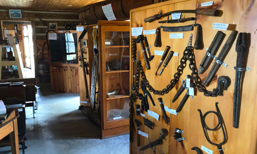 blacksmiths shop heritage park museum