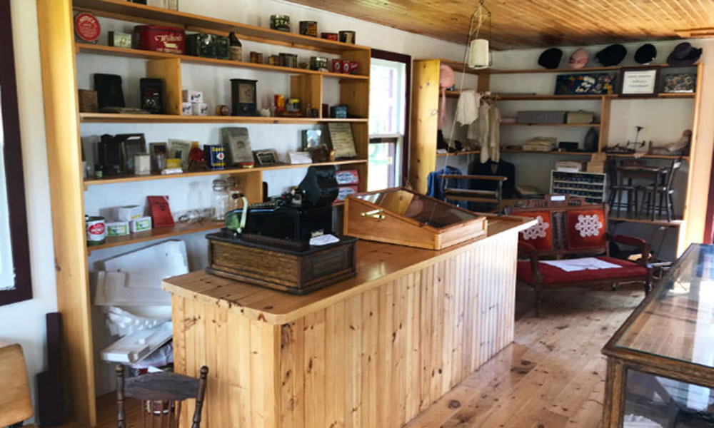 inside general store heritage park museum