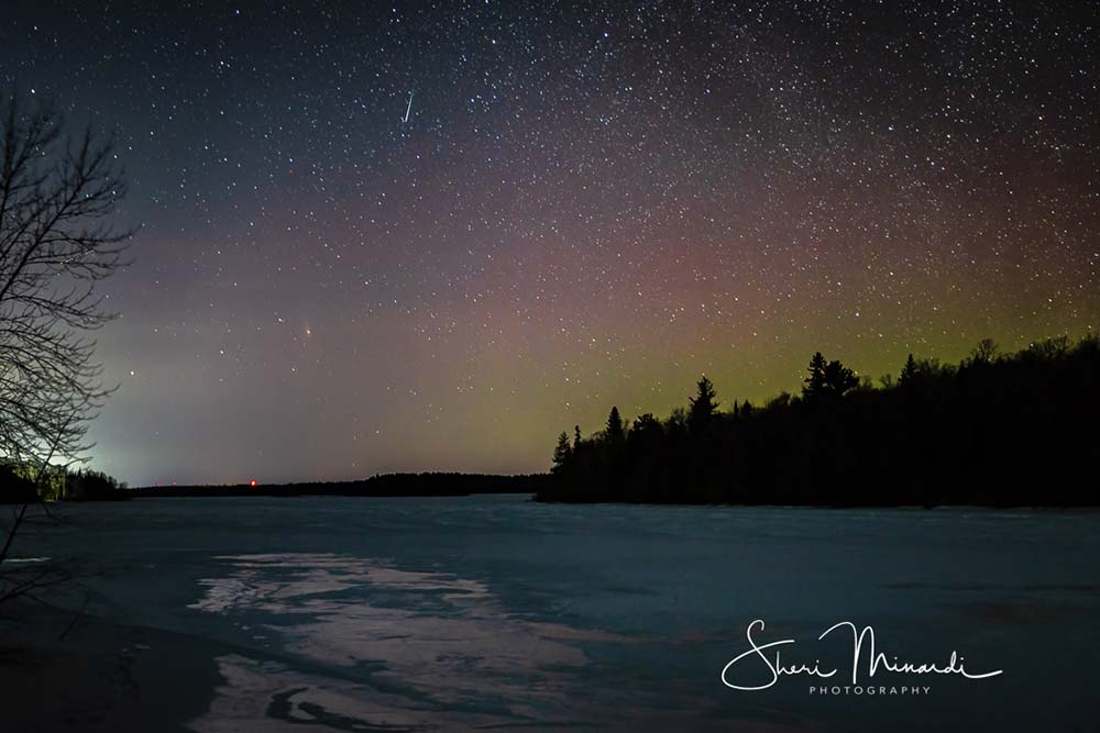 northern lights winter