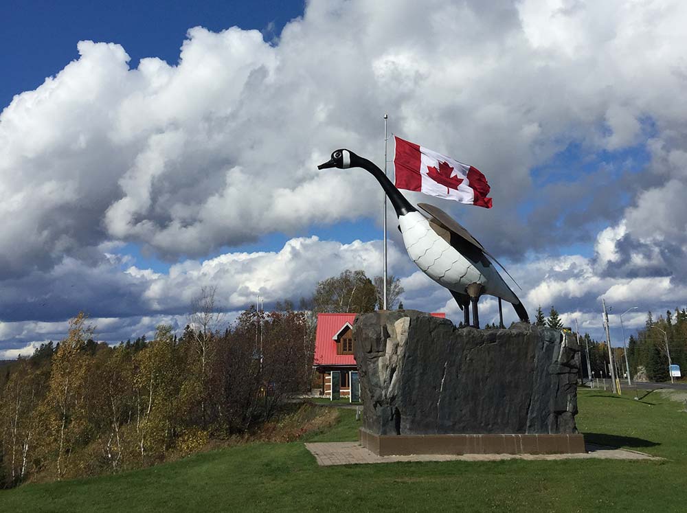 wawa goose monument