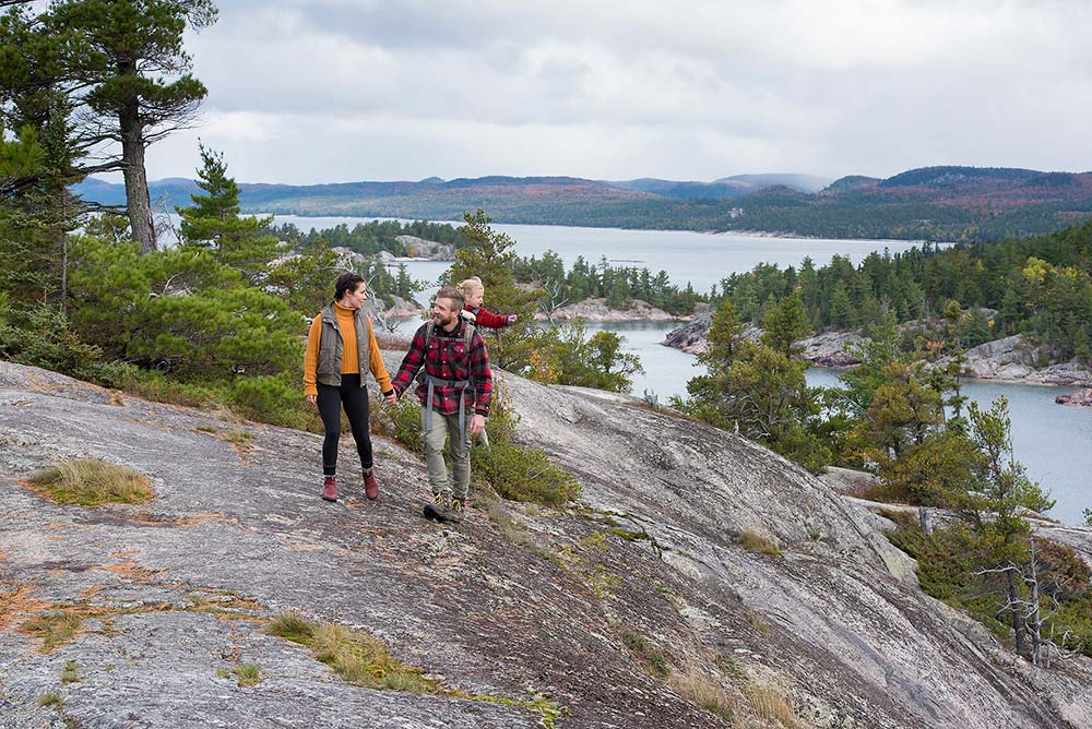 family hike