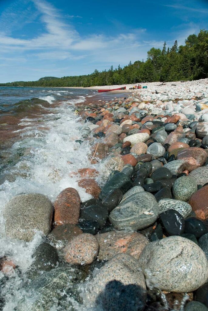 stony beach lake superior