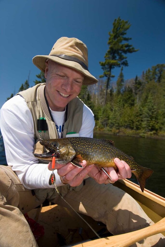 brook trout fishing lake superior provincial park