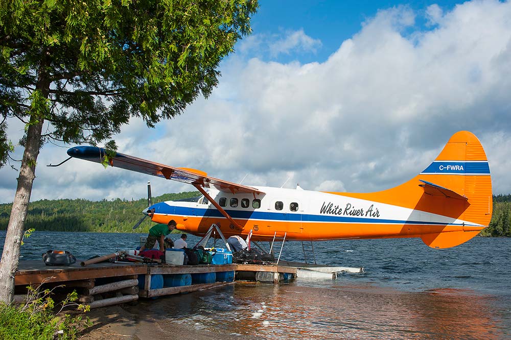 white river air service bushplane