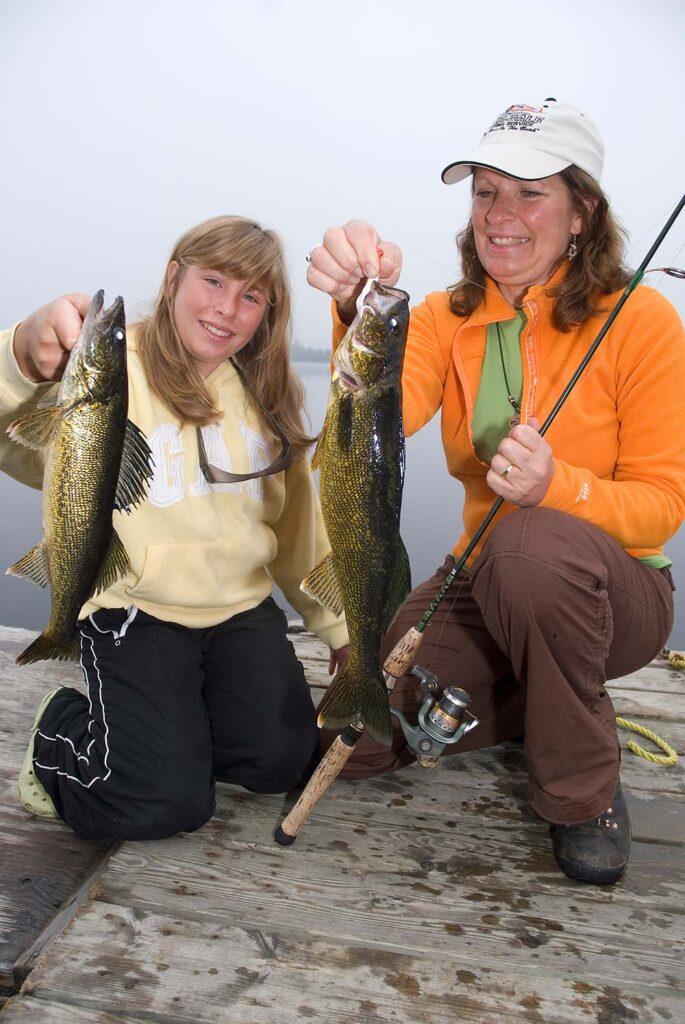 mother daughter fishing trip