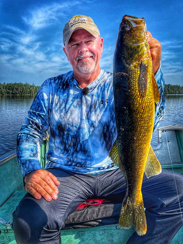 glassy bay walleye fishing