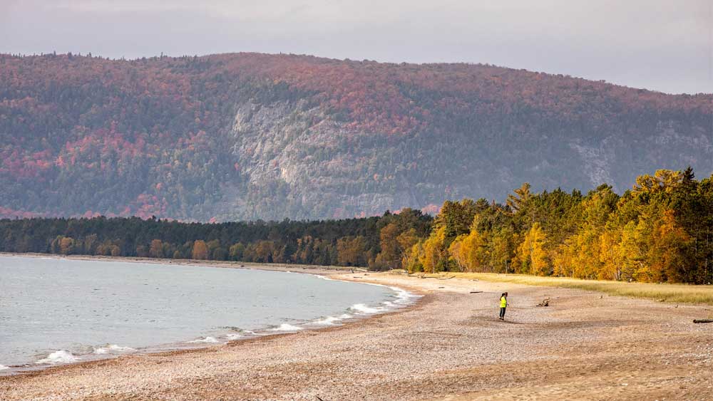 Lake Superior beach