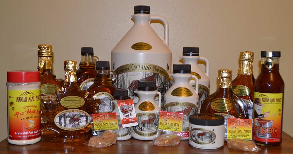 mountain maple products