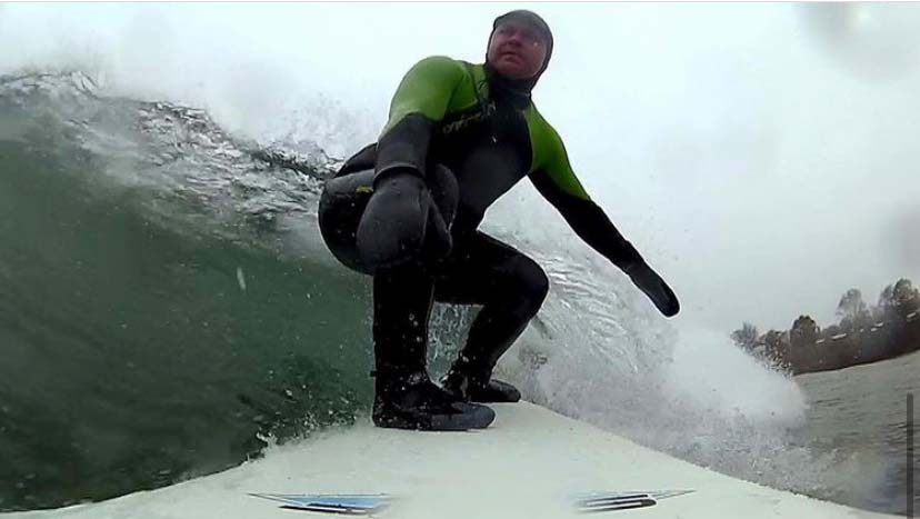 surfing lake superior