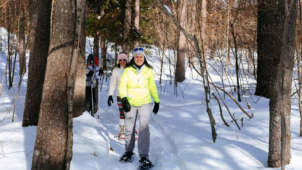snowshoe algoma hiawatha highlands