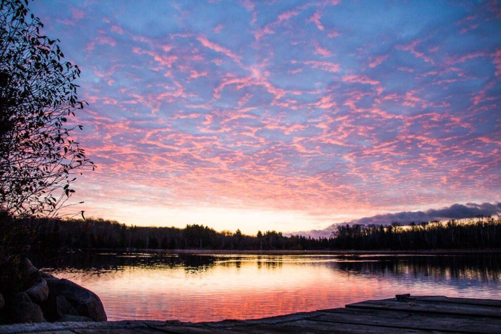 pink dawn twin lakes st joseph island