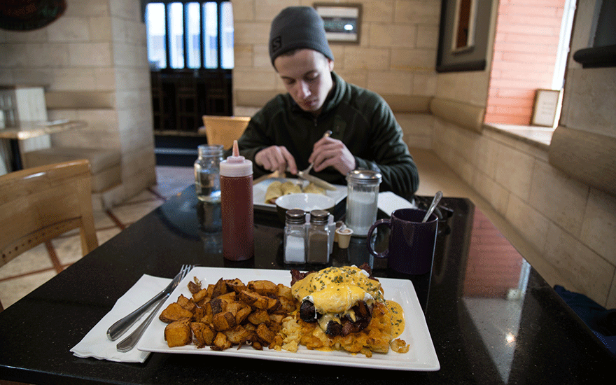 The breakfast pig breakfast