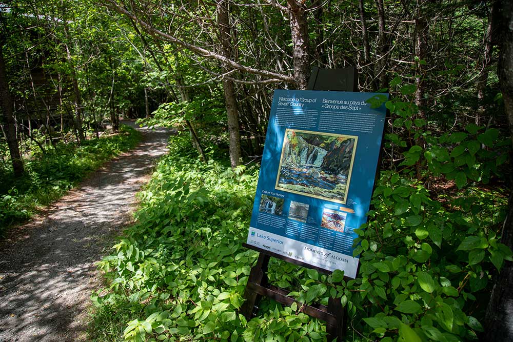 Group of Seven interpretive panel