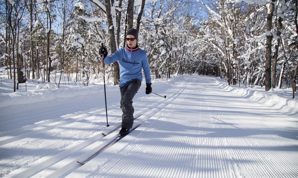 Day Three – Ski and Snowshoe at Hiawatha Highlands