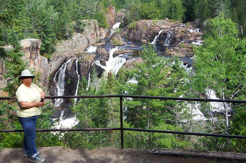 viewing platform aubrey falls mississagi valley