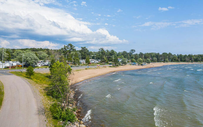 thessalon lakeside park lake huron