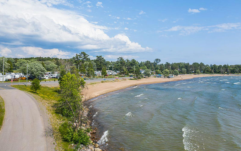 thessalon lakeside park lake huron