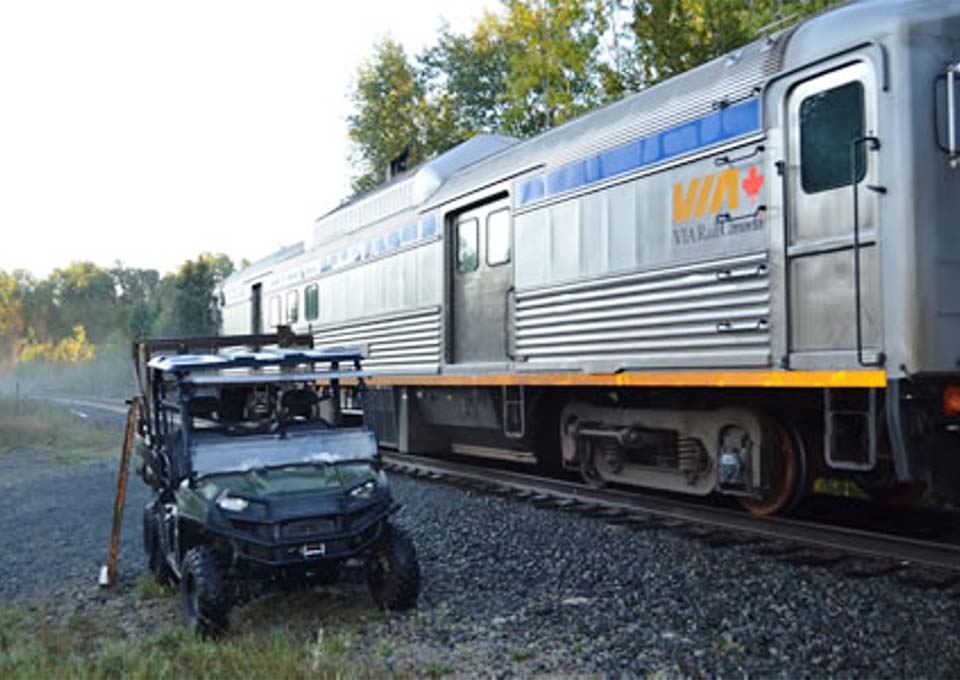 via rail train